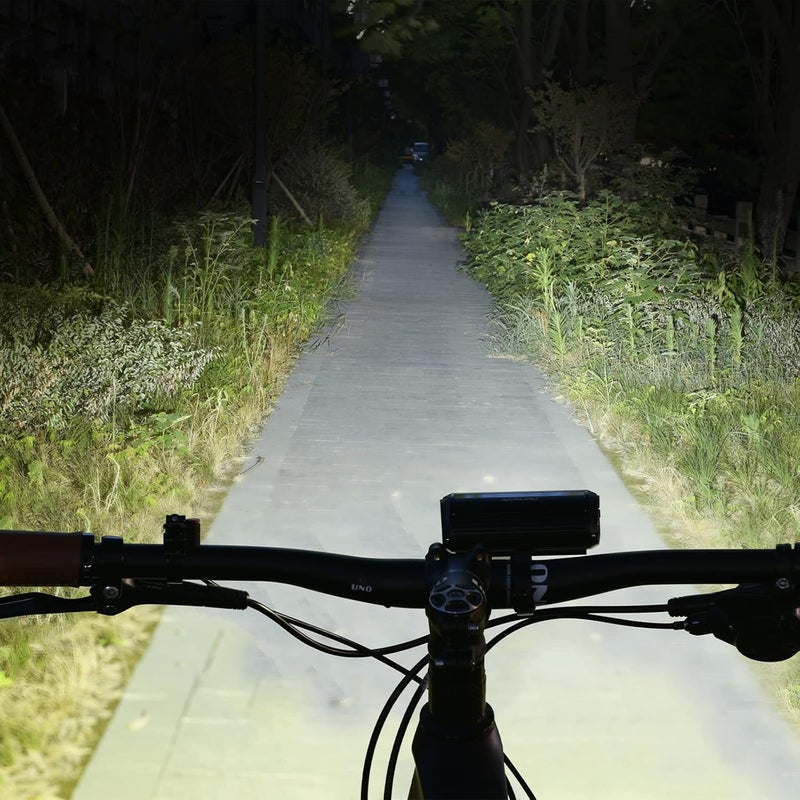 ACRUNU Super Bright 3400 Lumens LED Bike Light USB Rechargeable - 5 Modes Bicycle Headlight with 7H Runtime, IPX6 Waterproof, Quick Release Mount for Mountain Road Cycling Commuting Night Safety - Image 2